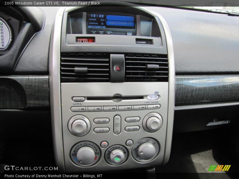 Titanium Pearl / Black 2005 Mitsubishi Galant GTS V6