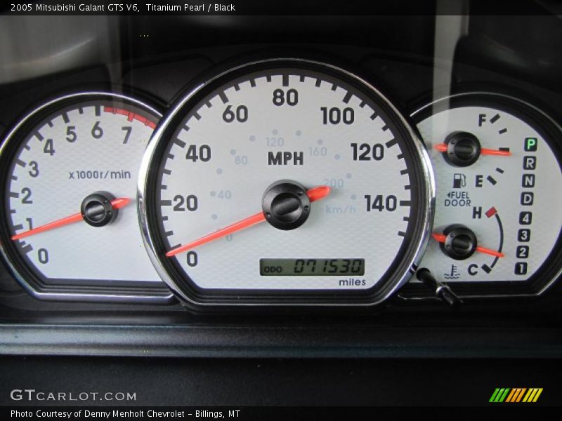 Titanium Pearl / Black 2005 Mitsubishi Galant GTS V6