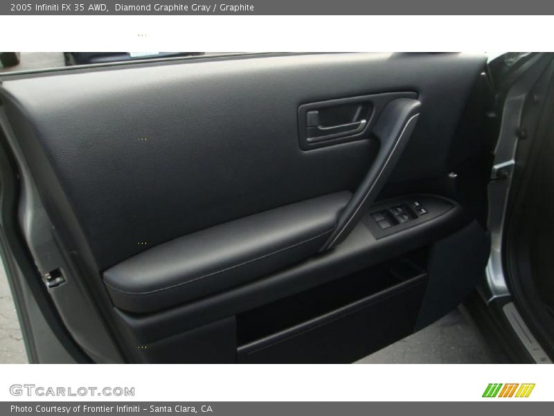 Diamond Graphite Gray / Graphite 2005 Infiniti FX 35 AWD