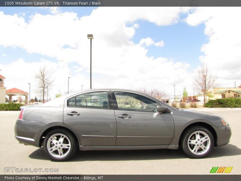 Titanium Pearl / Black 2005 Mitsubishi Galant GTS V6