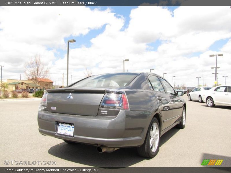 Titanium Pearl / Black 2005 Mitsubishi Galant GTS V6