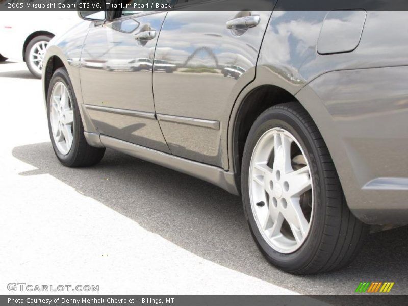 Titanium Pearl / Black 2005 Mitsubishi Galant GTS V6