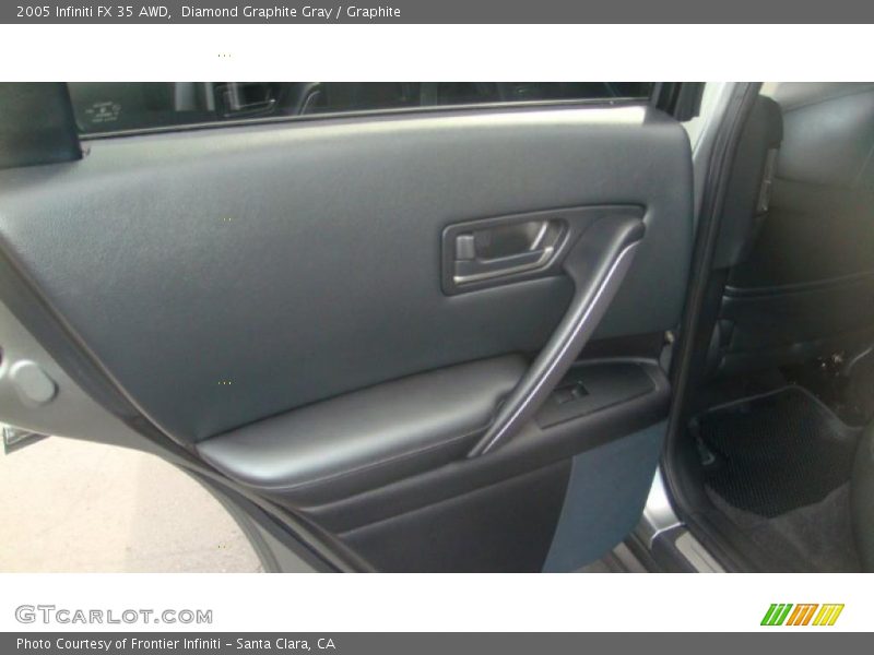 Diamond Graphite Gray / Graphite 2005 Infiniti FX 35 AWD