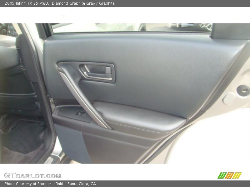 Diamond Graphite Gray / Graphite 2005 Infiniti FX 35 AWD