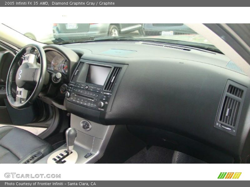 Diamond Graphite Gray / Graphite 2005 Infiniti FX 35 AWD