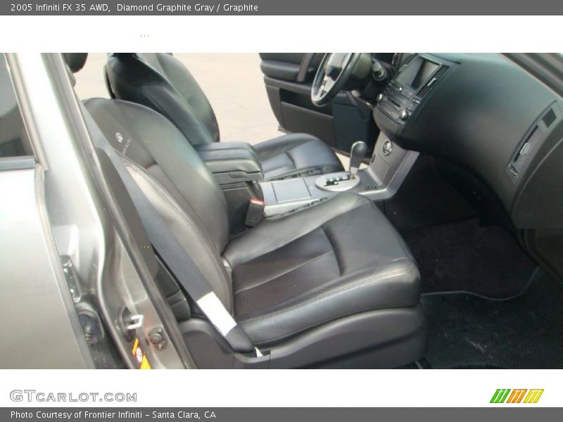 Diamond Graphite Gray / Graphite 2005 Infiniti FX 35 AWD