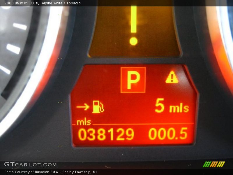 Alpine White / Tobacco 2008 BMW X5 3.0si