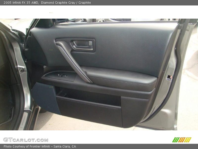 Diamond Graphite Gray / Graphite 2005 Infiniti FX 35 AWD