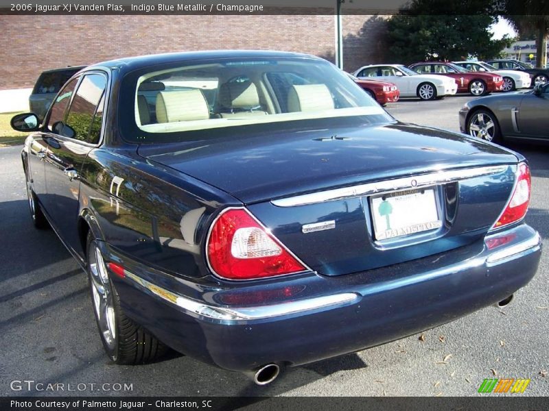 Indigo Blue Metallic / Champagne 2006 Jaguar XJ Vanden Plas