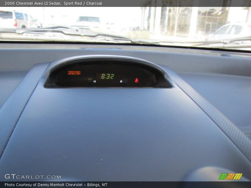 Sport Red / Charcoal 2006 Chevrolet Aveo LS Sedan