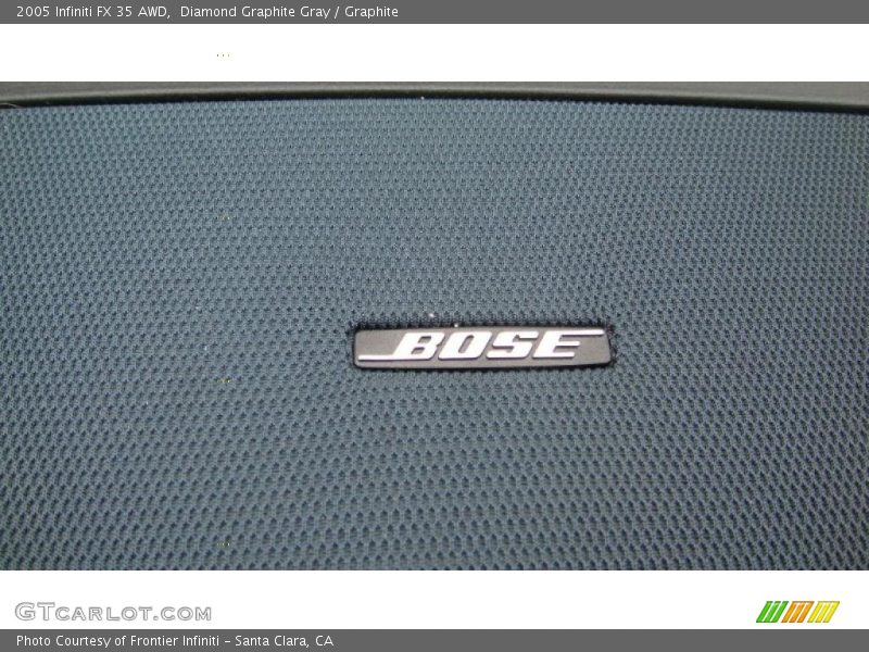 Diamond Graphite Gray / Graphite 2005 Infiniti FX 35 AWD