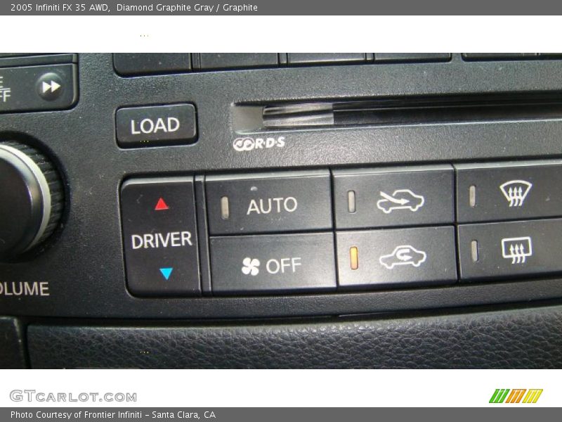 Diamond Graphite Gray / Graphite 2005 Infiniti FX 35 AWD