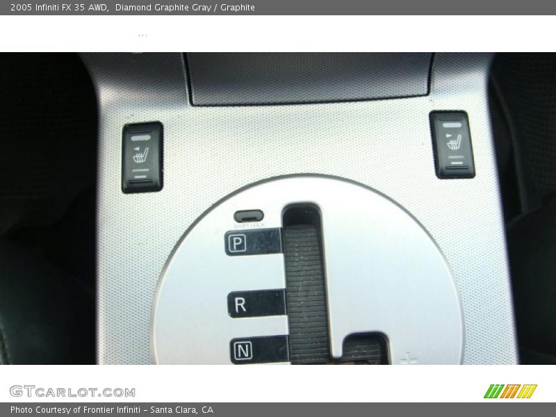 Diamond Graphite Gray / Graphite 2005 Infiniti FX 35 AWD