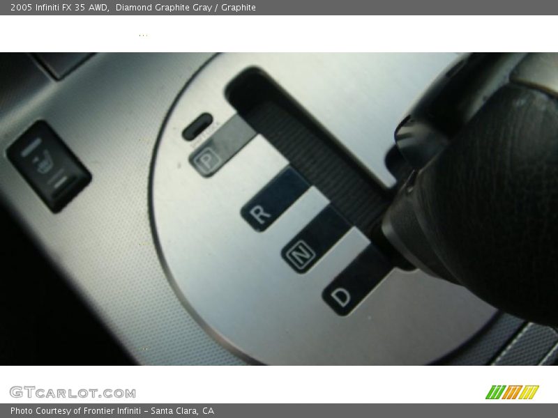 Diamond Graphite Gray / Graphite 2005 Infiniti FX 35 AWD