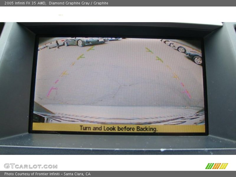 Diamond Graphite Gray / Graphite 2005 Infiniti FX 35 AWD