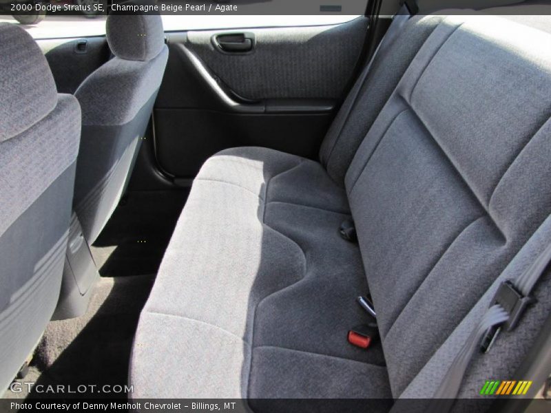 Champagne Beige Pearl / Agate 2000 Dodge Stratus SE