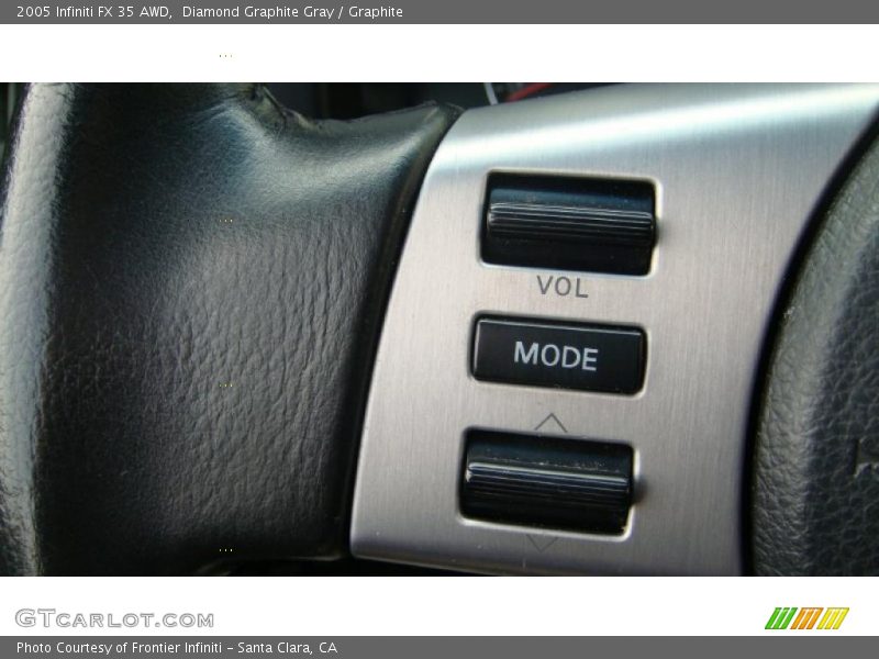 Diamond Graphite Gray / Graphite 2005 Infiniti FX 35 AWD