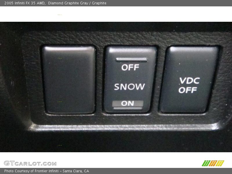 Diamond Graphite Gray / Graphite 2005 Infiniti FX 35 AWD