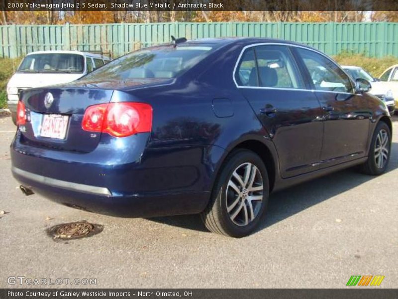 Shadow Blue Metallic / Anthracite Black 2006 Volkswagen Jetta 2.5 Sedan