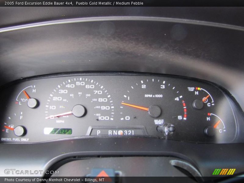 Pueblo Gold Metallic / Medium Pebble 2005 Ford Excursion Eddie Bauer 4x4