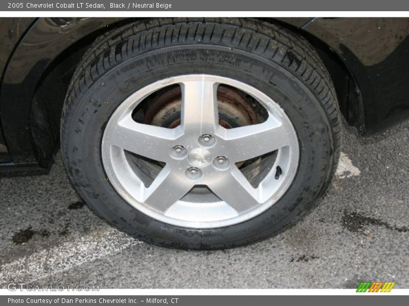 Black / Neutral Beige 2005 Chevrolet Cobalt LT Sedan