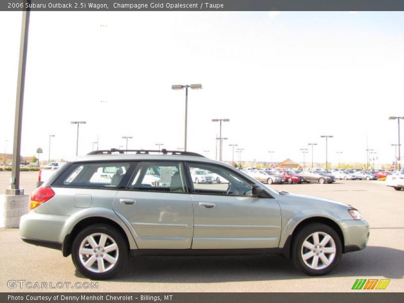 Champagne Gold Opalescent / Taupe 2006 Subaru Outback 2.5i Wagon