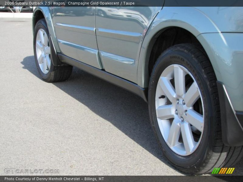 Champagne Gold Opalescent / Taupe 2006 Subaru Outback 2.5i Wagon