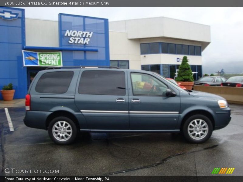 Slatestone Metallic / Medium Gray 2006 Buick Terraza CX