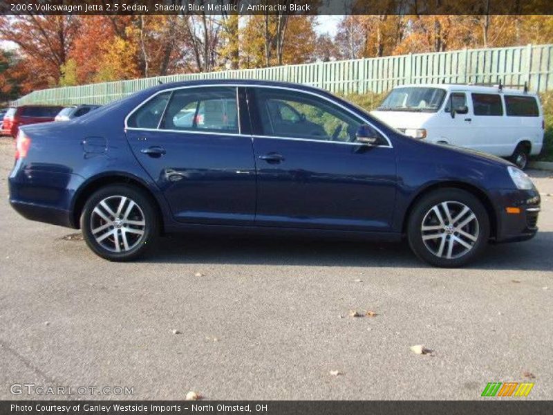 Shadow Blue Metallic / Anthracite Black 2006 Volkswagen Jetta 2.5 Sedan
