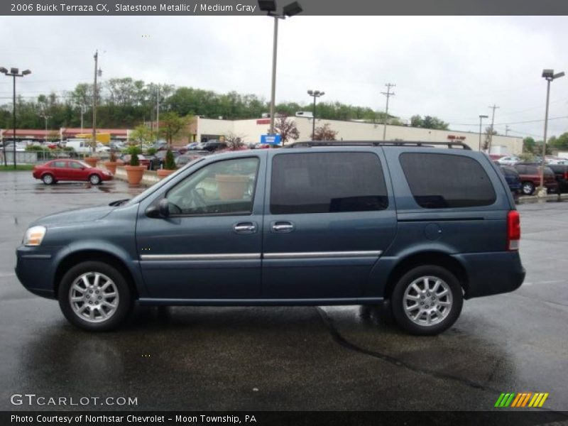 Slatestone Metallic / Medium Gray 2006 Buick Terraza CX