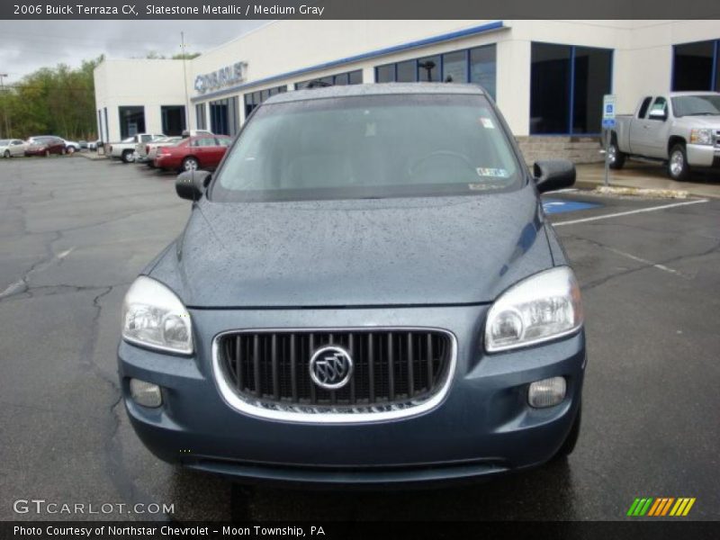 Slatestone Metallic / Medium Gray 2006 Buick Terraza CX