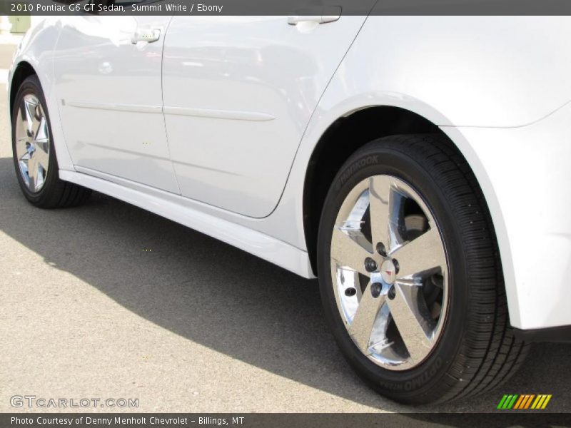 Summit White / Ebony 2010 Pontiac G6 GT Sedan