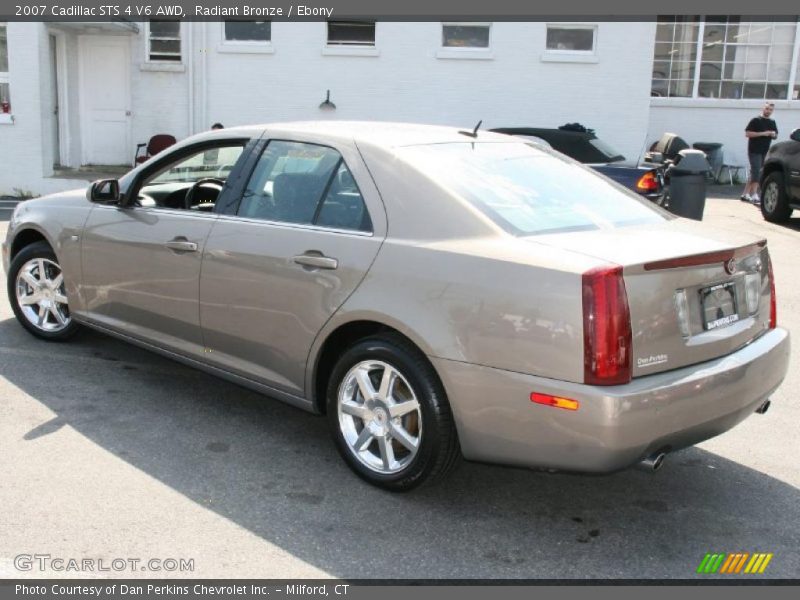 Radiant Bronze / Ebony 2007 Cadillac STS 4 V6 AWD