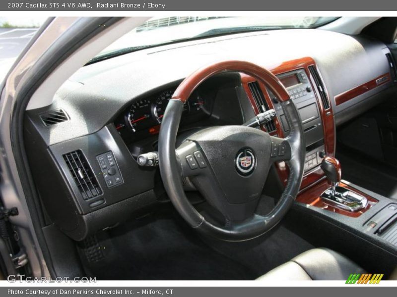 Radiant Bronze / Ebony 2007 Cadillac STS 4 V6 AWD