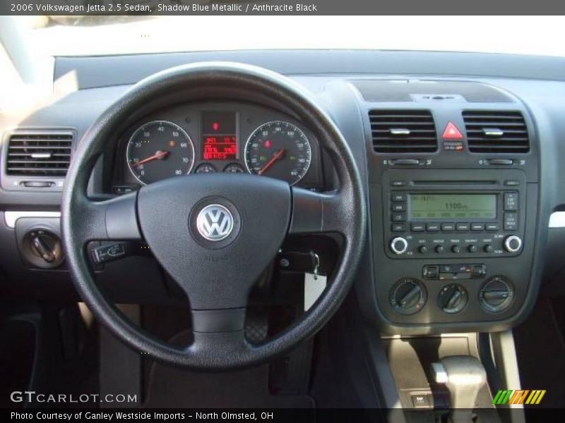 Shadow Blue Metallic / Anthracite Black 2006 Volkswagen Jetta 2.5 Sedan