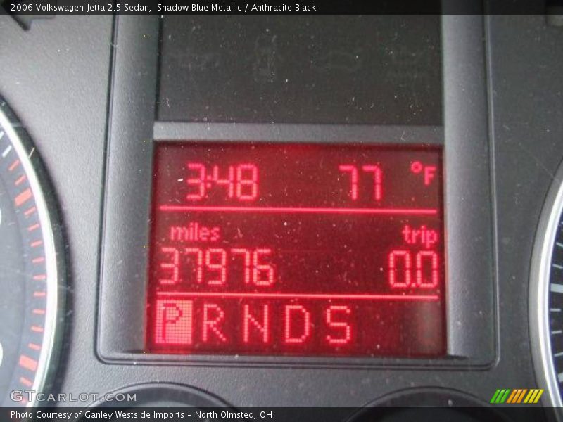 Shadow Blue Metallic / Anthracite Black 2006 Volkswagen Jetta 2.5 Sedan