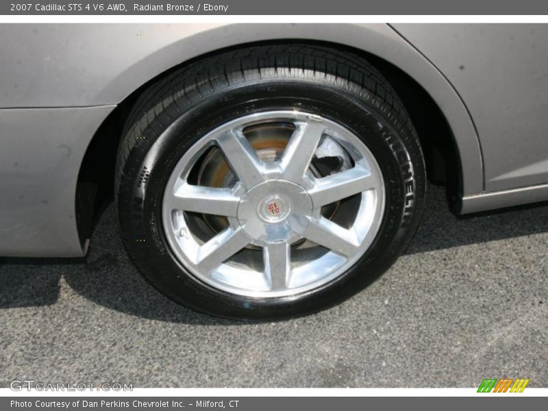 Radiant Bronze / Ebony 2007 Cadillac STS 4 V6 AWD