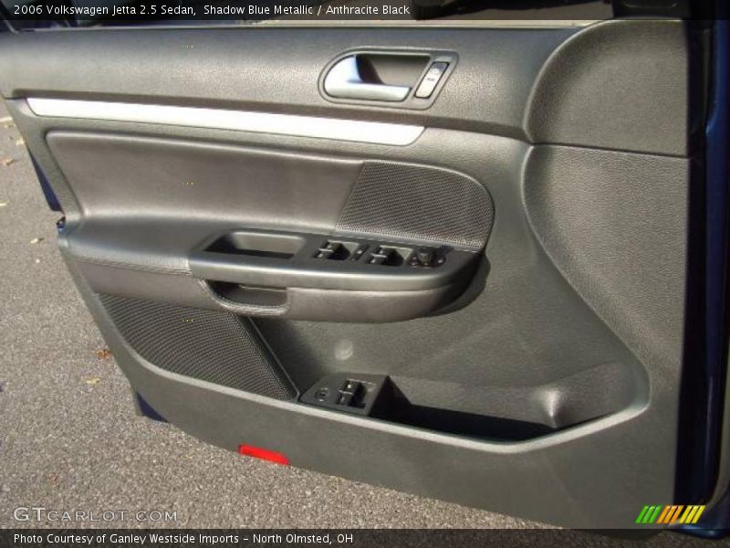 Shadow Blue Metallic / Anthracite Black 2006 Volkswagen Jetta 2.5 Sedan