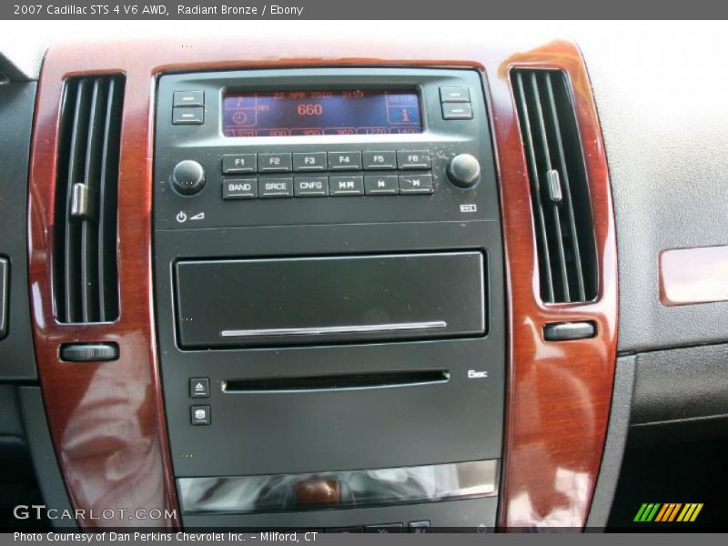 Radiant Bronze / Ebony 2007 Cadillac STS 4 V6 AWD