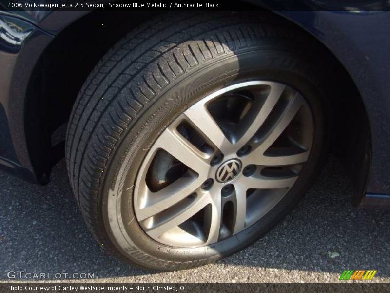 Shadow Blue Metallic / Anthracite Black 2006 Volkswagen Jetta 2.5 Sedan