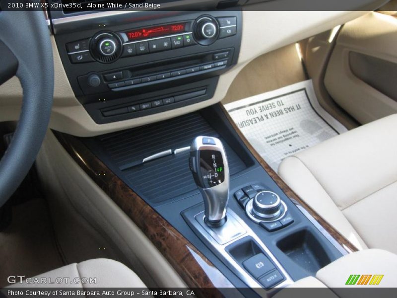 Alpine White / Sand Beige 2010 BMW X5 xDrive35d