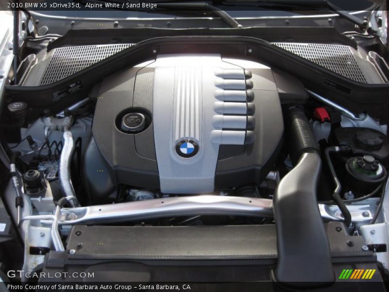 Alpine White / Sand Beige 2010 BMW X5 xDrive35d