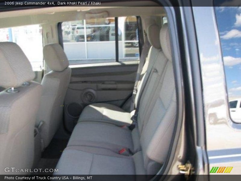 Dark Khaki Pearl / Khaki 2006 Jeep Commander 4x4