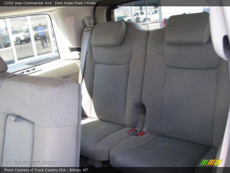 Dark Khaki Pearl / Khaki 2006 Jeep Commander 4x4