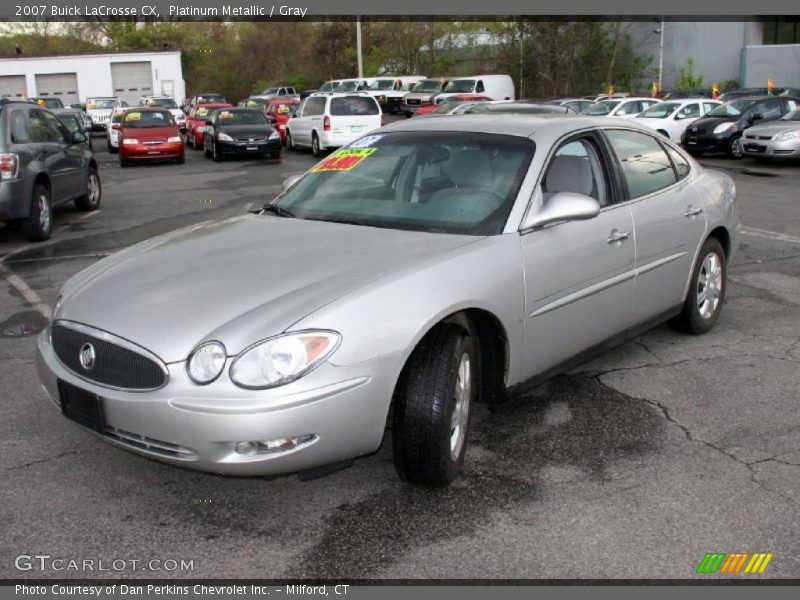 Platinum Metallic / Gray 2007 Buick LaCrosse CX