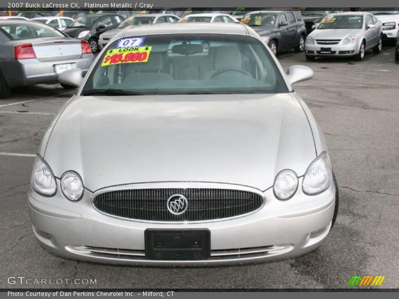 Platinum Metallic / Gray 2007 Buick LaCrosse CX