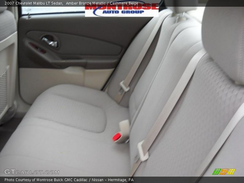 Amber Bronze Metallic / Cashmere Beige 2007 Chevrolet Malibu LT Sedan