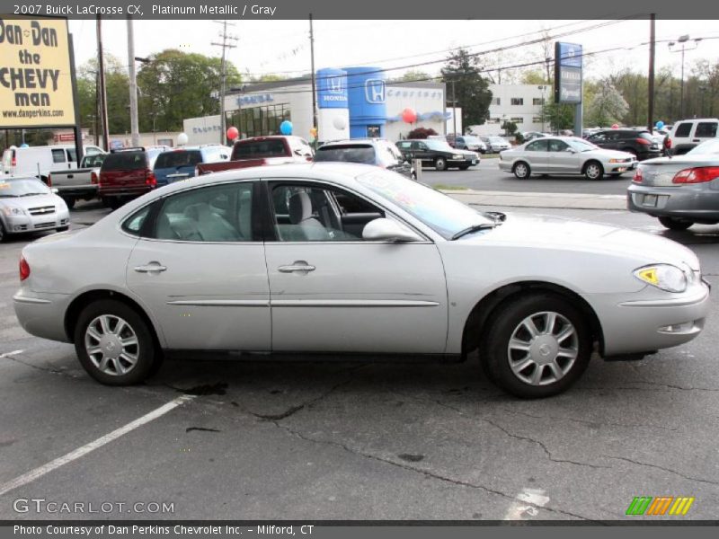 Platinum Metallic / Gray 2007 Buick LaCrosse CX
