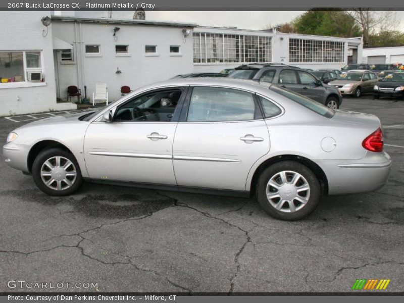 Platinum Metallic / Gray 2007 Buick LaCrosse CX