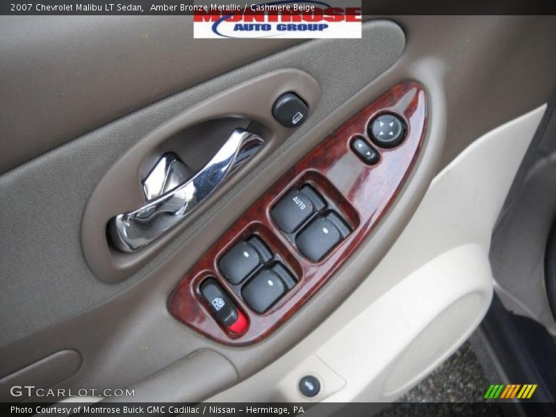 Amber Bronze Metallic / Cashmere Beige 2007 Chevrolet Malibu LT Sedan